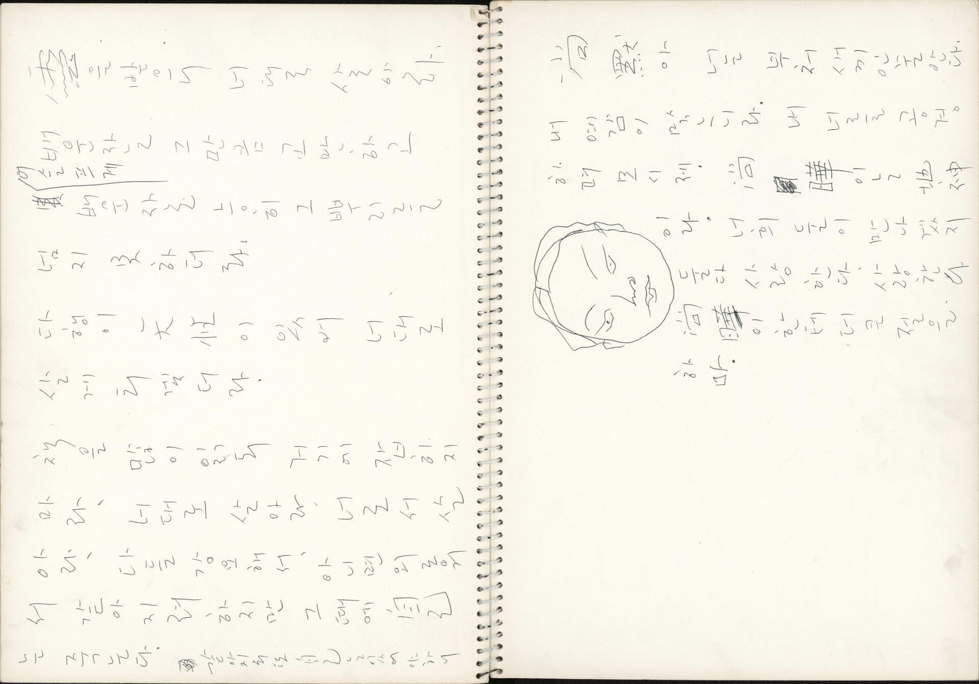 1985~1986년경 드로잉북