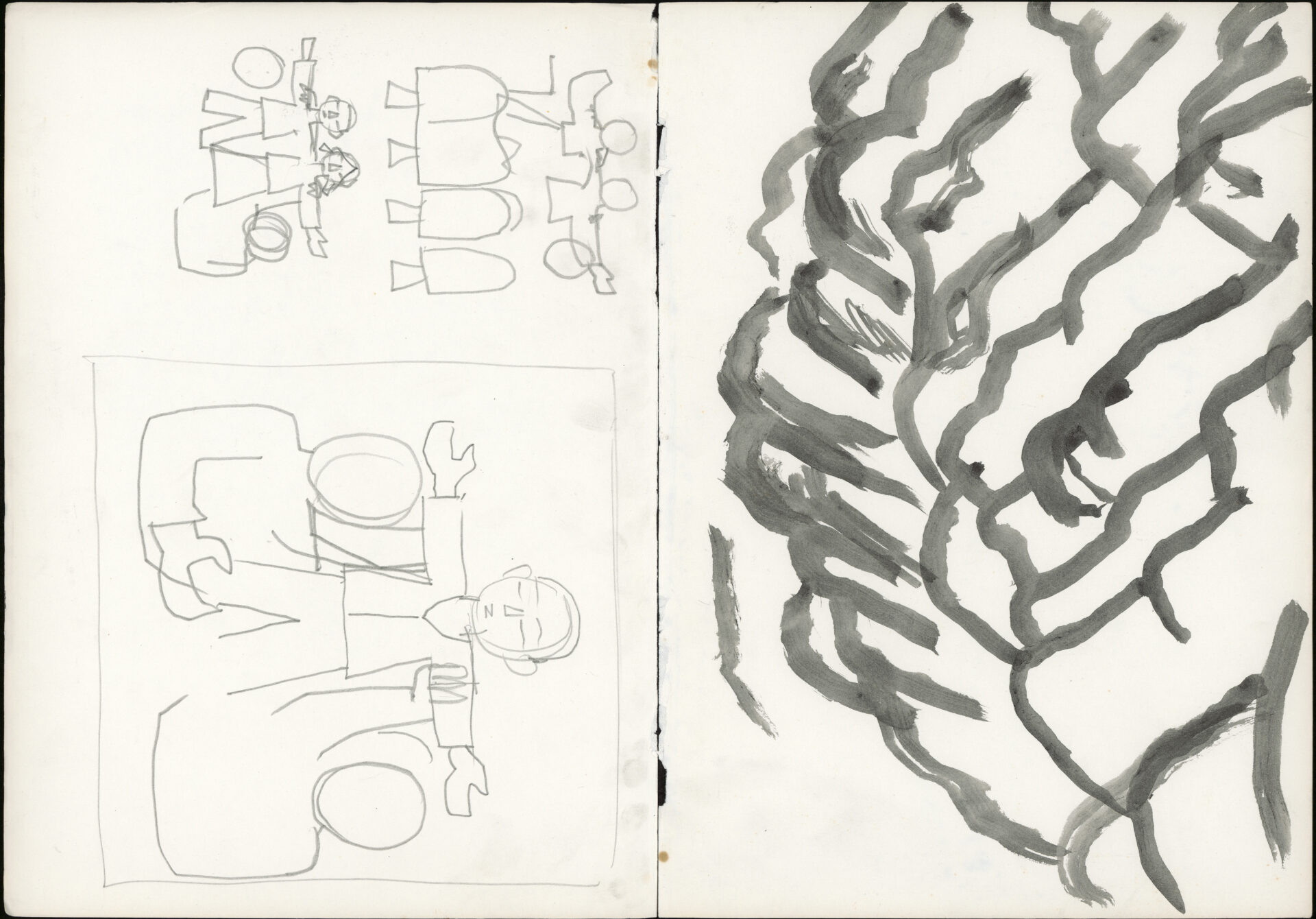 1984~1985년경 드로잉북